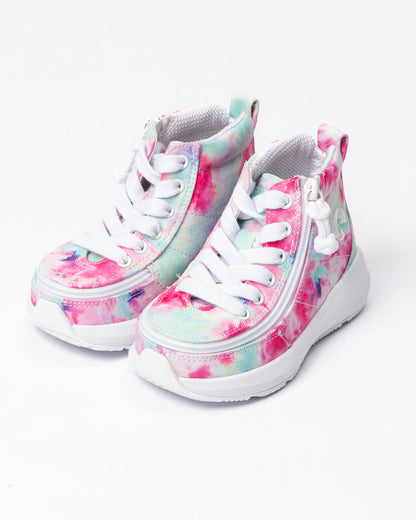 Goat High Top (Kids) - Pink Watercolor