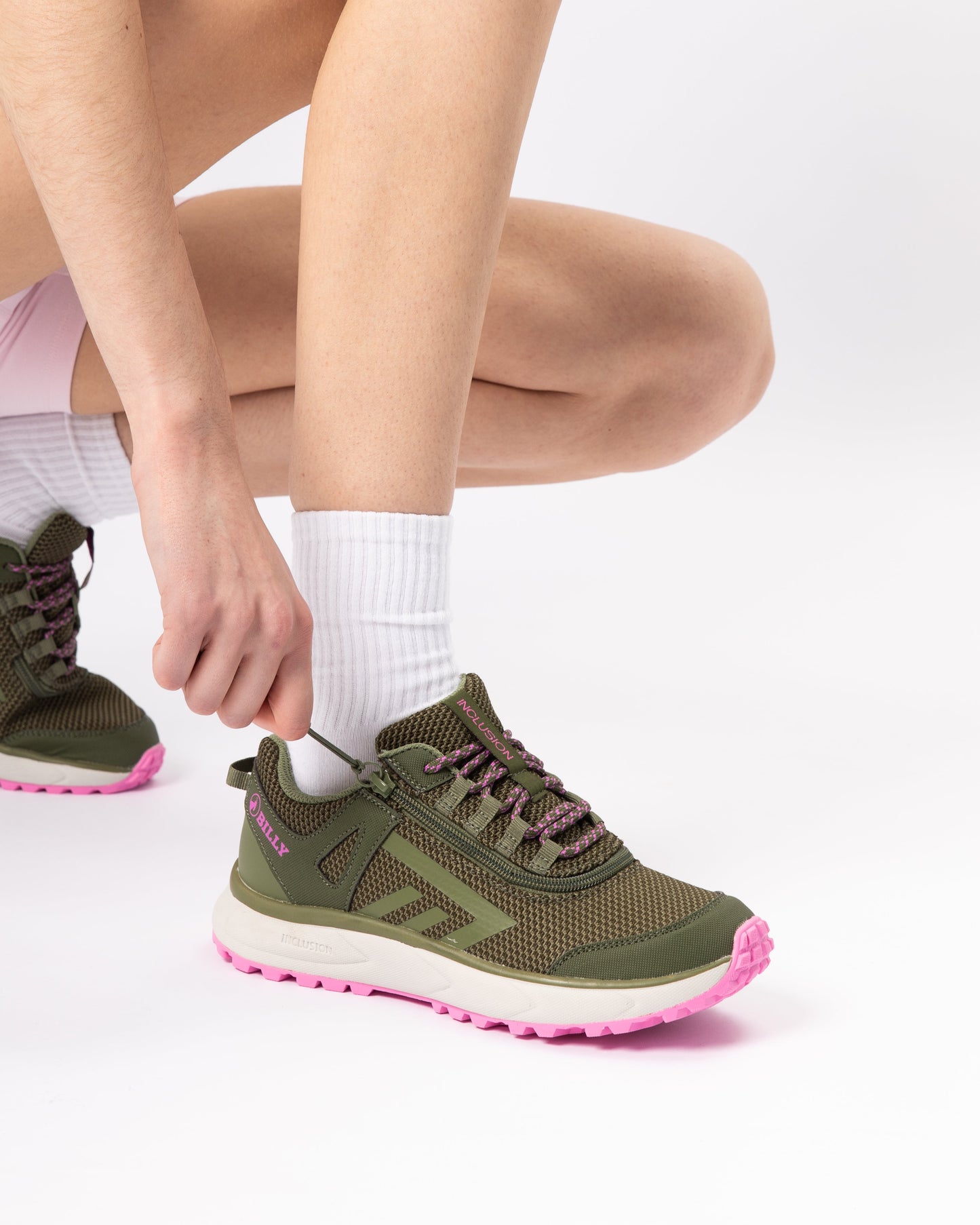 Inclusion Trail (Women) - Olive/Pink