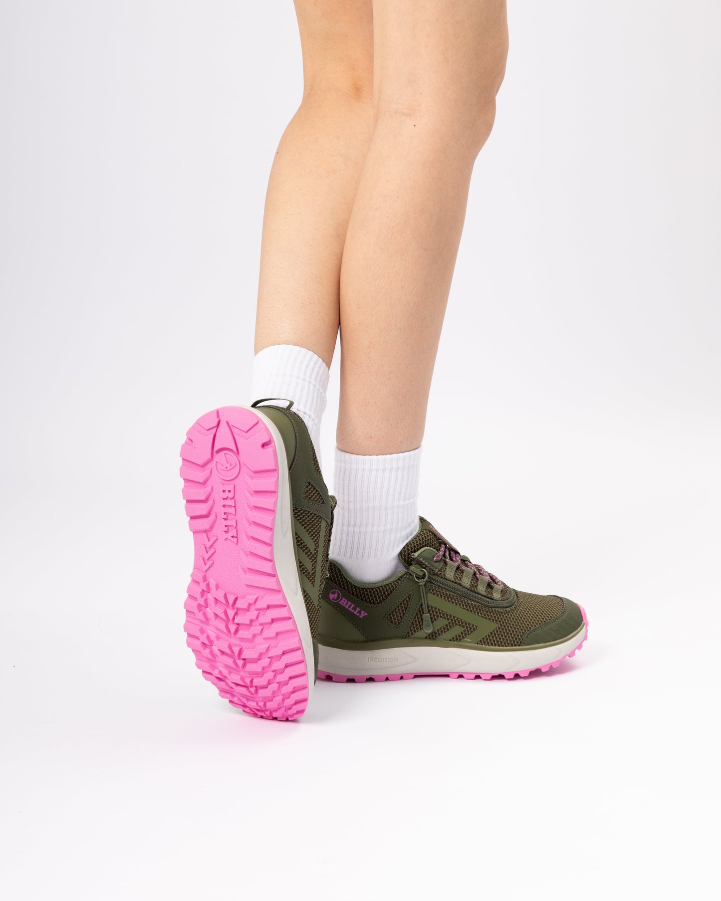 Inclusion Trail (Women) - Olive/Pink