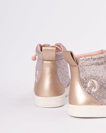 Classic High Top (Toddler) - Rose Gold Unicorn