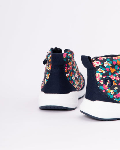 Goat High Top (Toddler) - Navy Floral