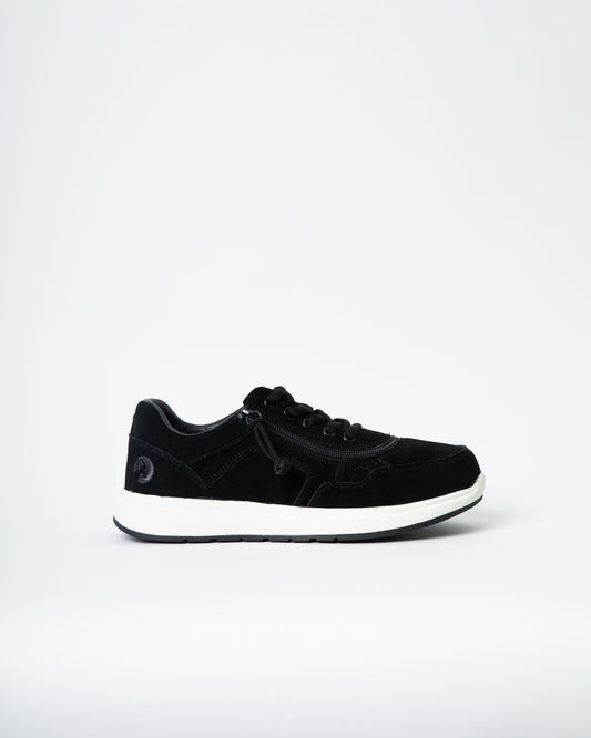 Comfort Jogger (Mens) - Black Suede