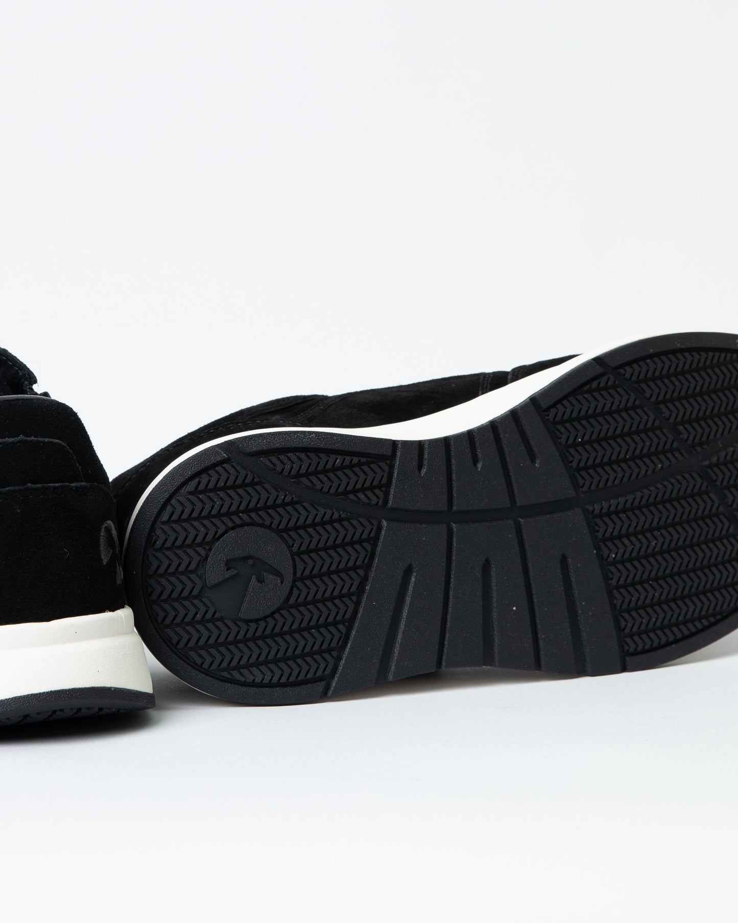 Comfort Jogger (Mens) - Black Suede