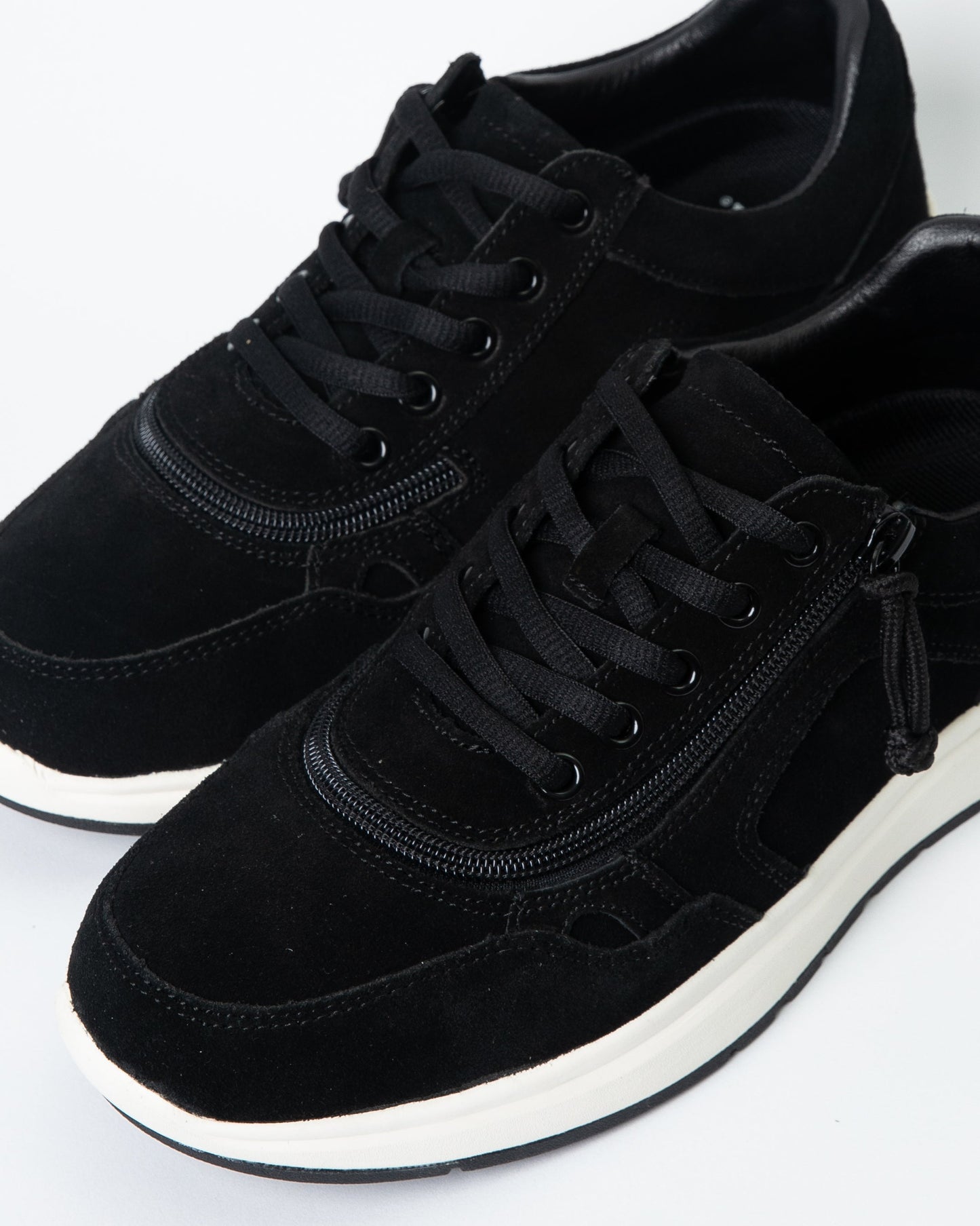 Comfort Jogger (Mens) - Black Suede