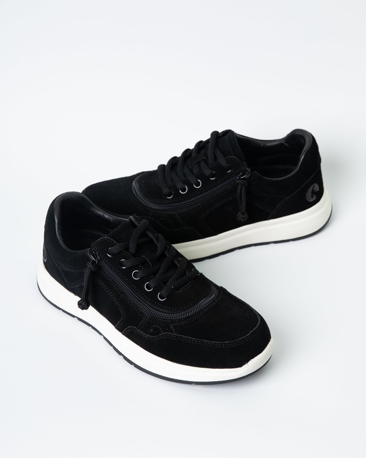 Comfort Jogger (Mens) - Black Suede