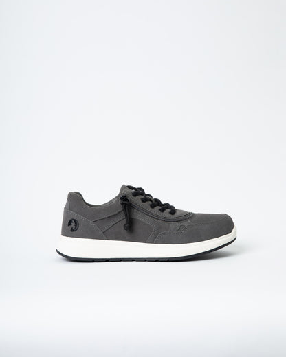 Comfort Jogger (Mens) - Grey Suede
