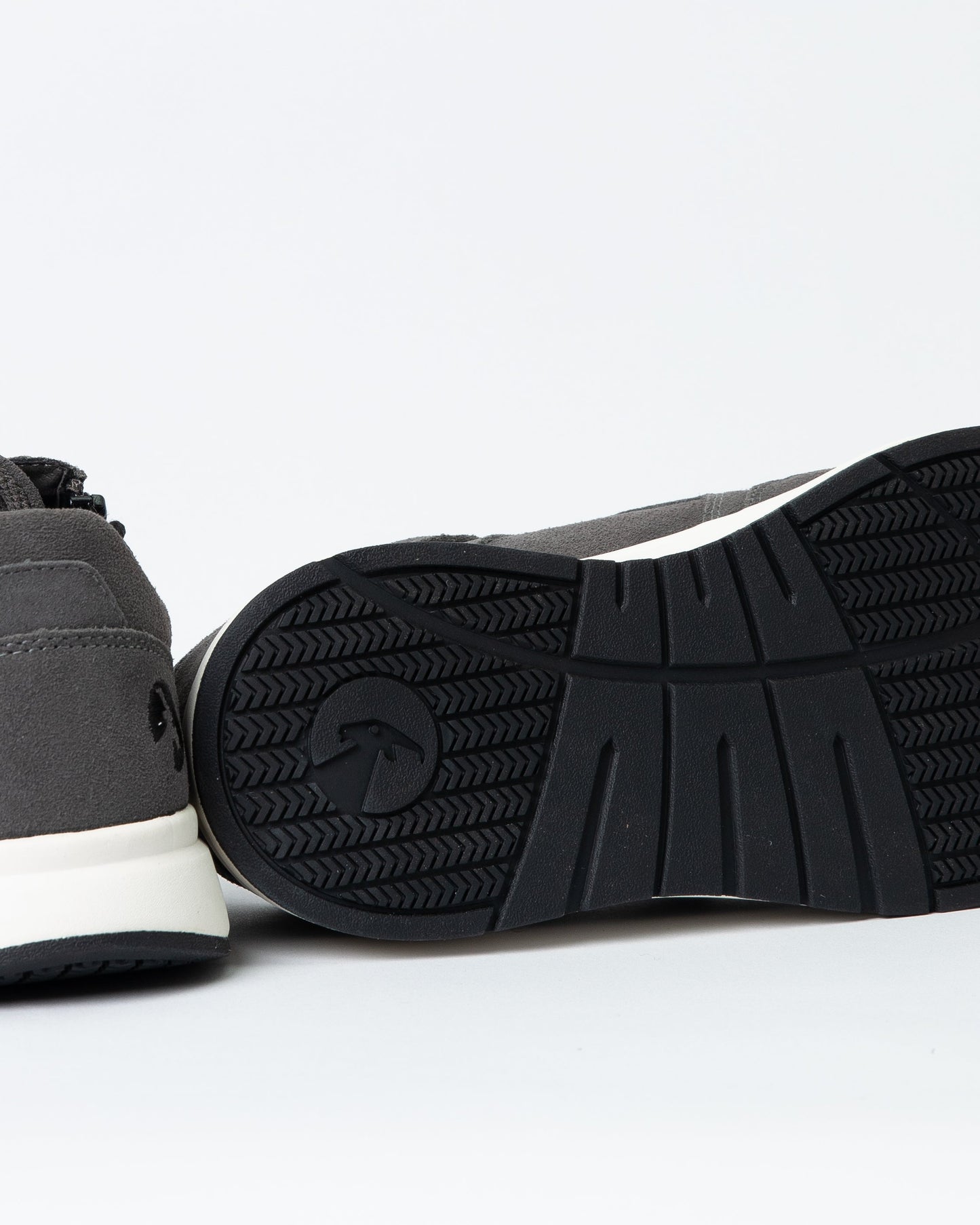 Comfort Jogger (Mens) - Grey Suede