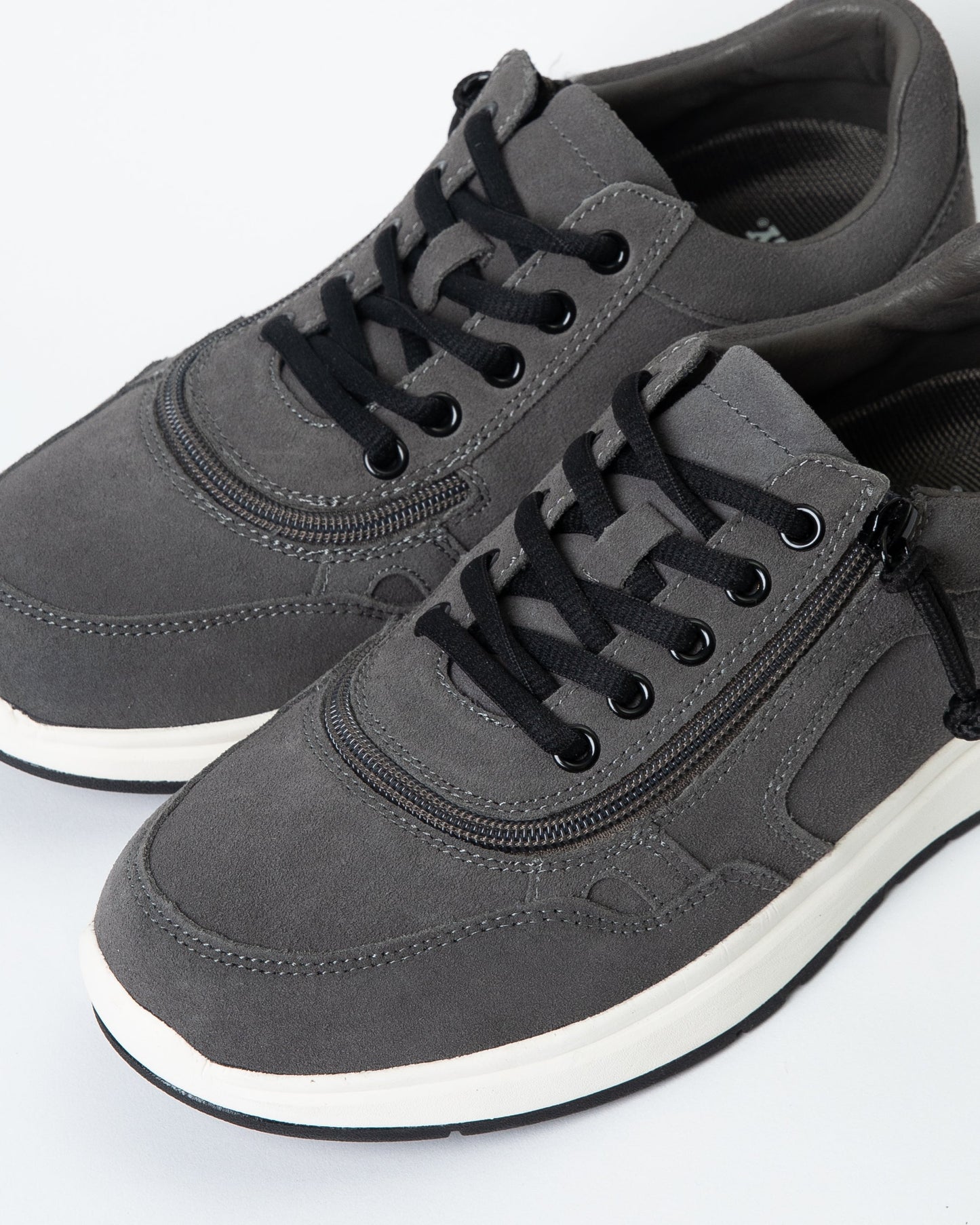 Comfort Jogger (Mens) - Grey Suede