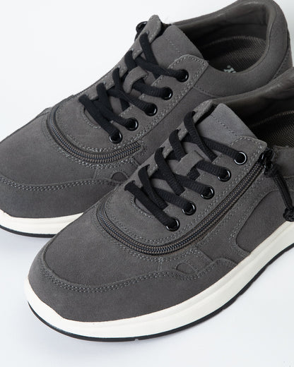 Comfort Jogger (Mens) - Grey Suede