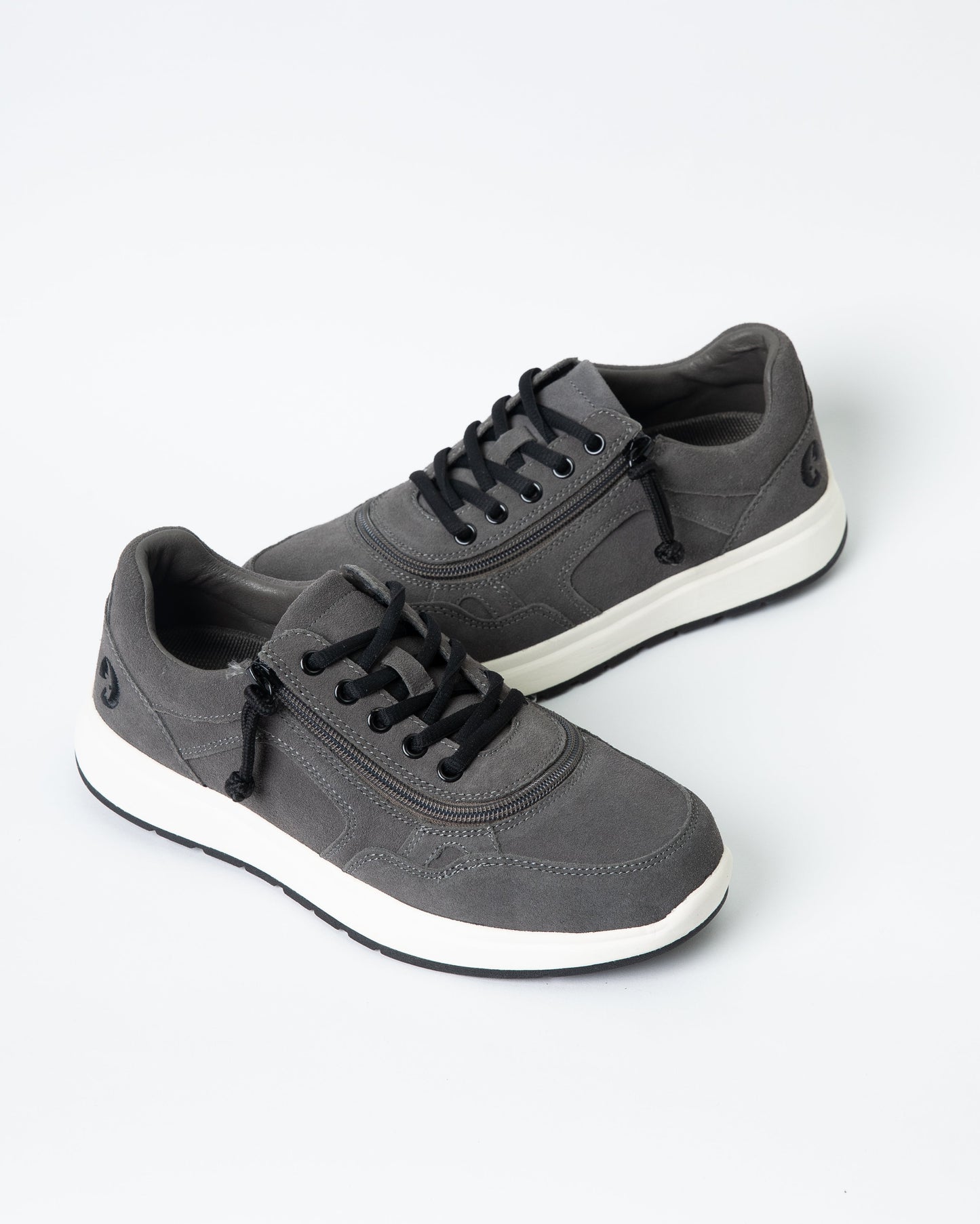 Comfort Jogger (Mens) - Grey Suede