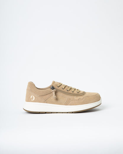 Comfort Jogger (Women) - Tan Suede