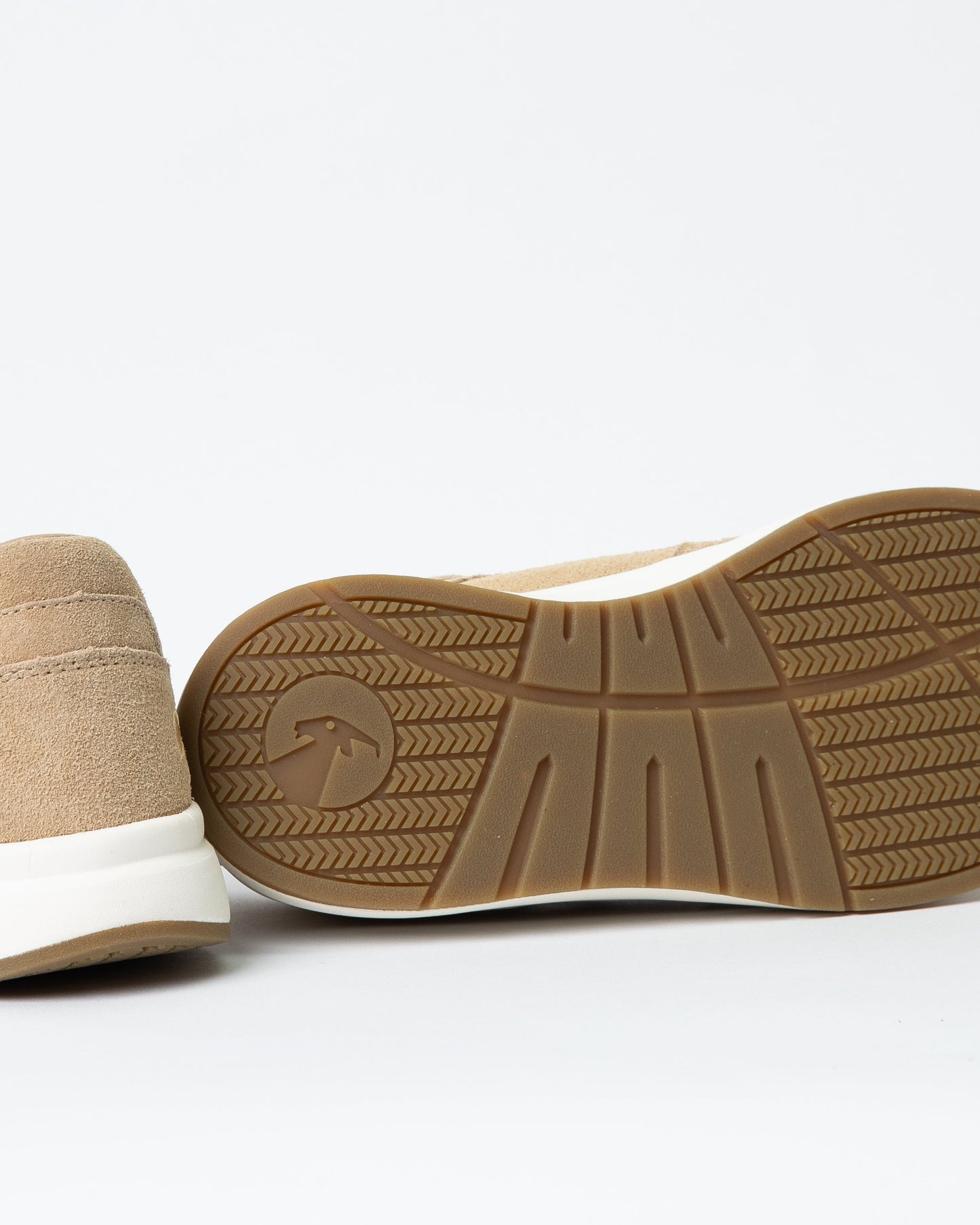 Comfort Jogger (Women) - Tan Suede