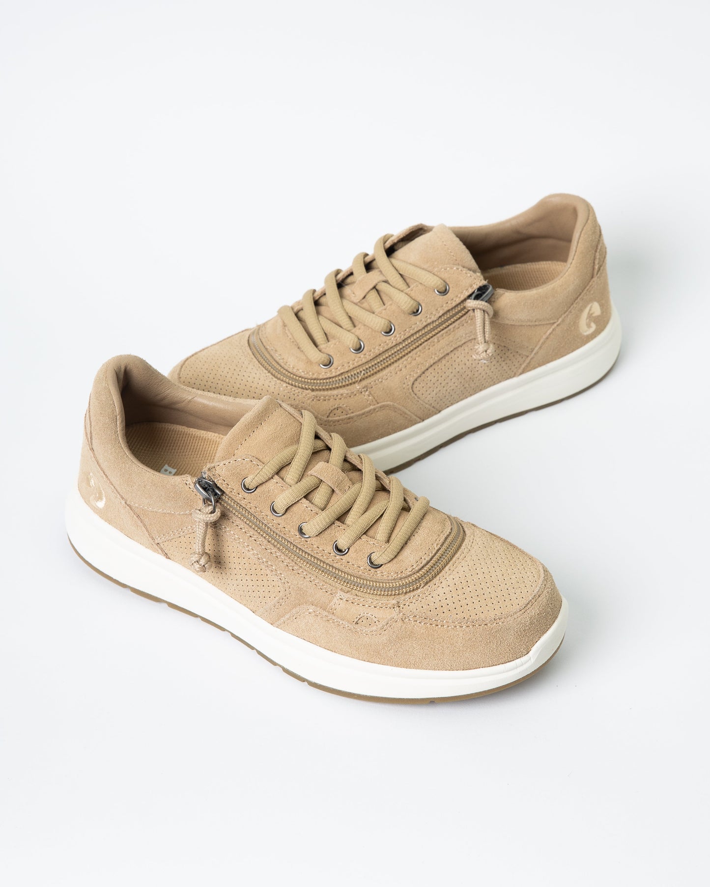 Comfort Jogger (Women) - Tan Suede