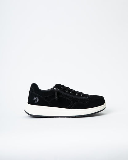 Comfort Jogger (Women) - Black Suede