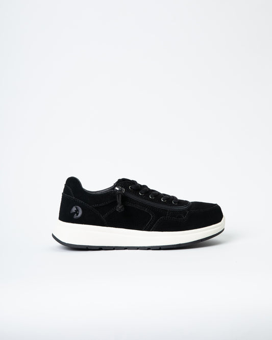 Comfort Jogger (Women) - Black Suede