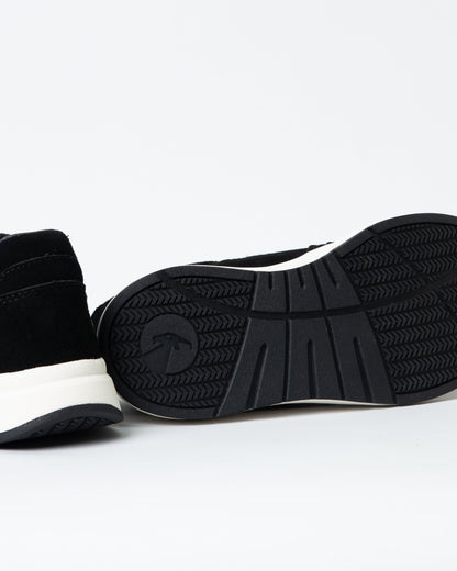 Comfort Jogger (Women) - Black Suede