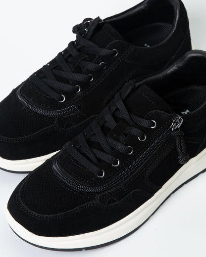 Comfort Jogger (Women) - Black Suede