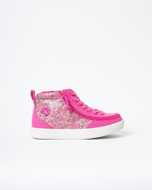 DR II High Top (Kids) - Fuchsia Snake