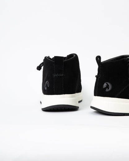 Comfort Chukka (Men) - Black Suede
