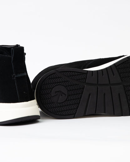 Comfort Chukka (Men) - Black Suede