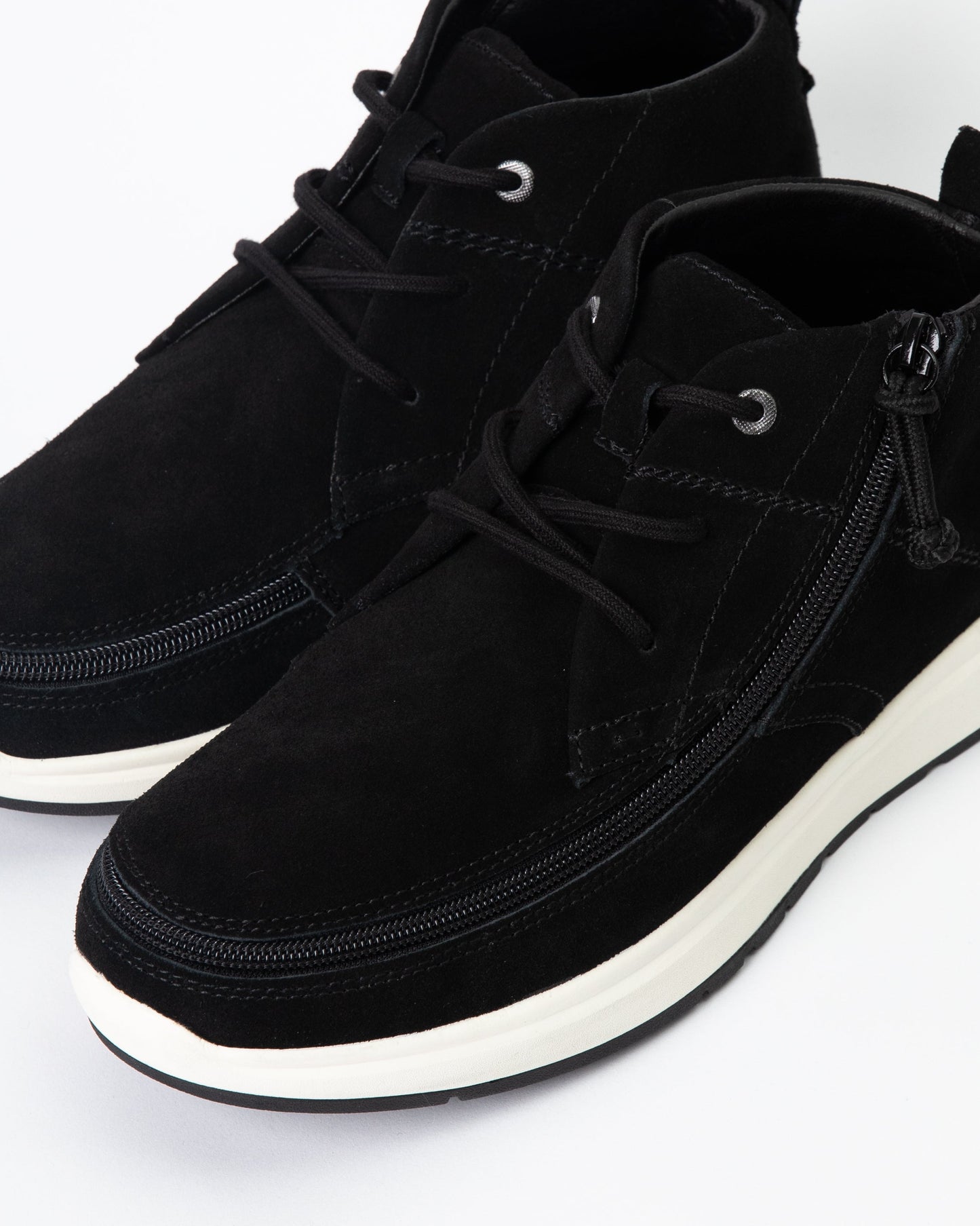 Comfort Chukka (Men) - Black Suede