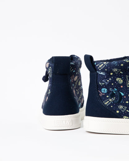 Classic High Top (Toddler) - Navy Space