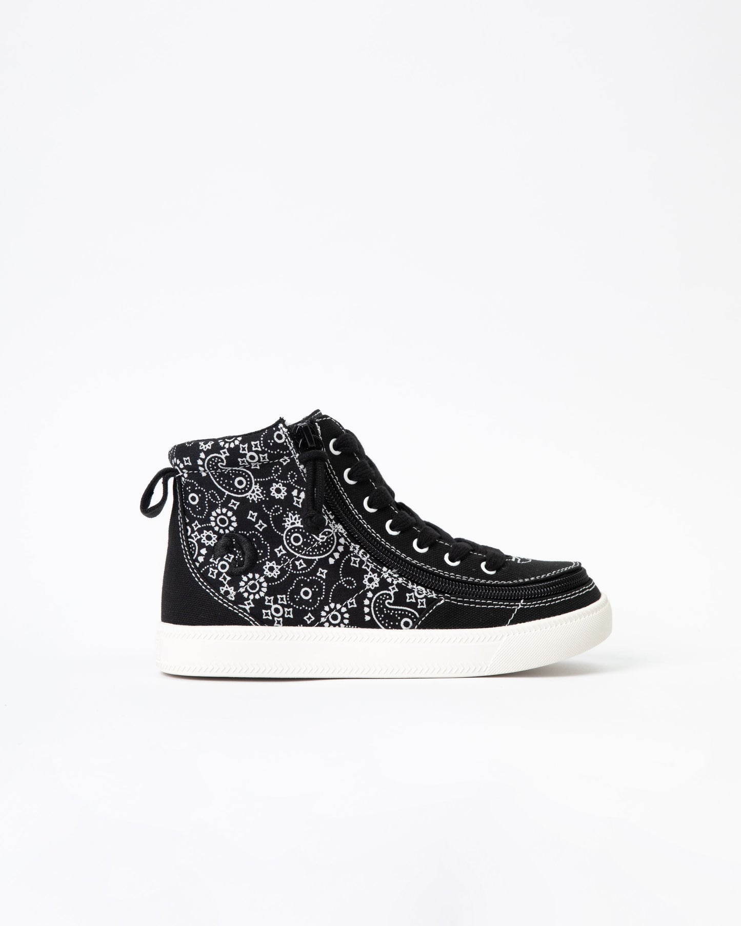 Classic High Top (Womens) - Black Paisley