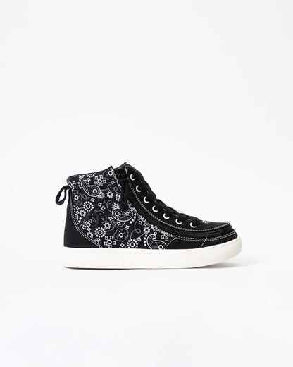 Classic High Top (Womens) - Black Paisley