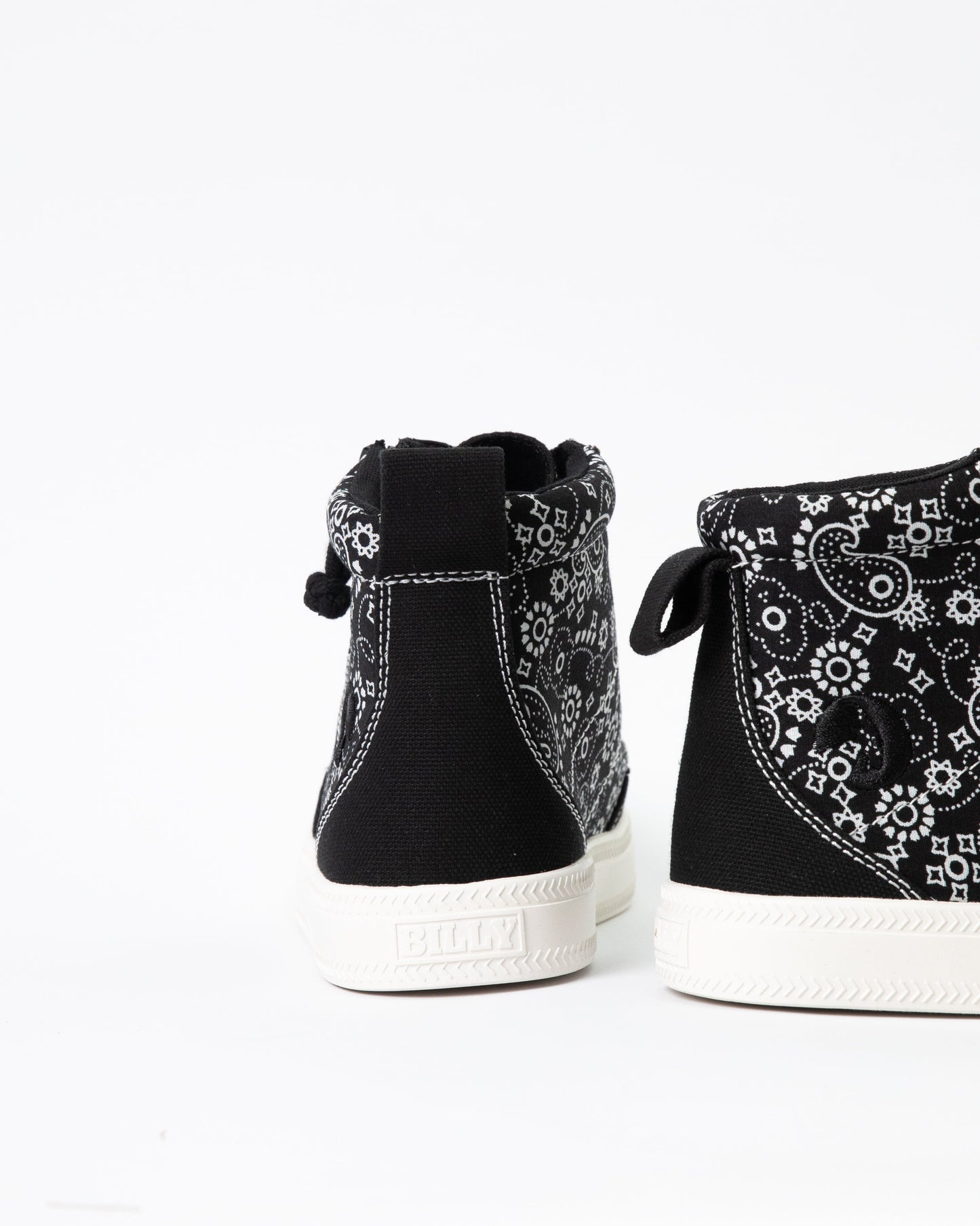 Classic High Top (Womens) - Black Paisley