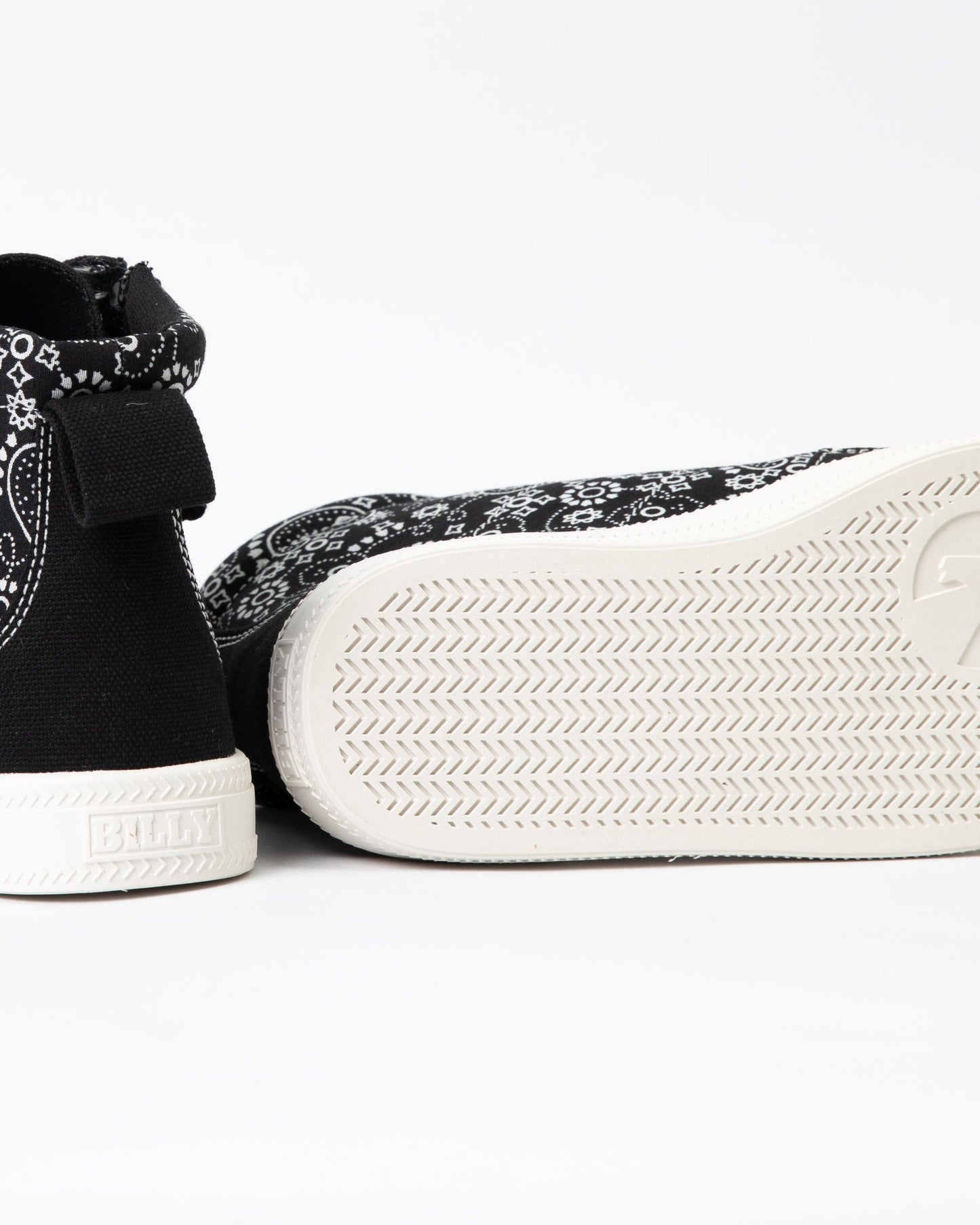 Classic High Top (Womens) - Black Paisley