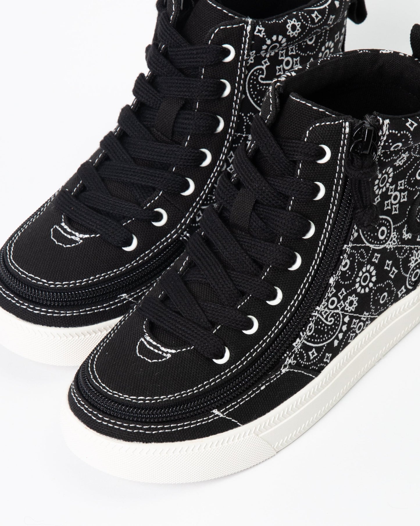 Classic High Top (Womens) - Black Paisley