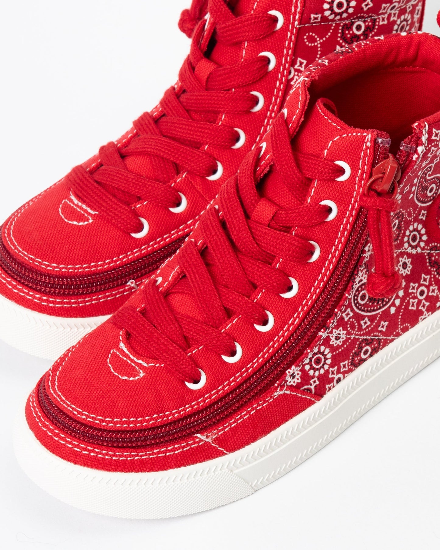 Classic High Top (Womens) - Red Paisley