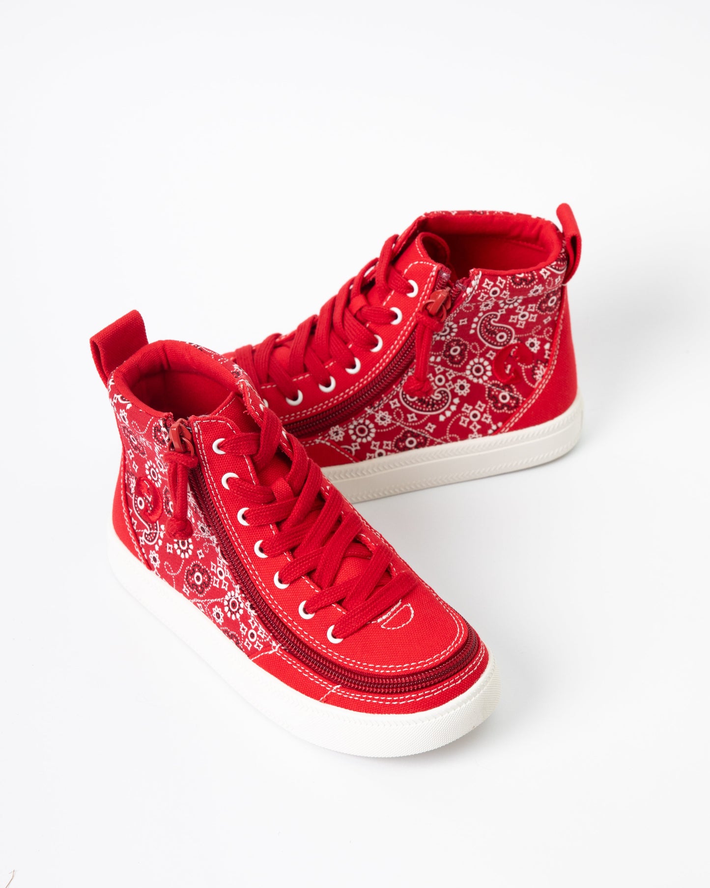 Classic High Top (Womens) - Red Paisley