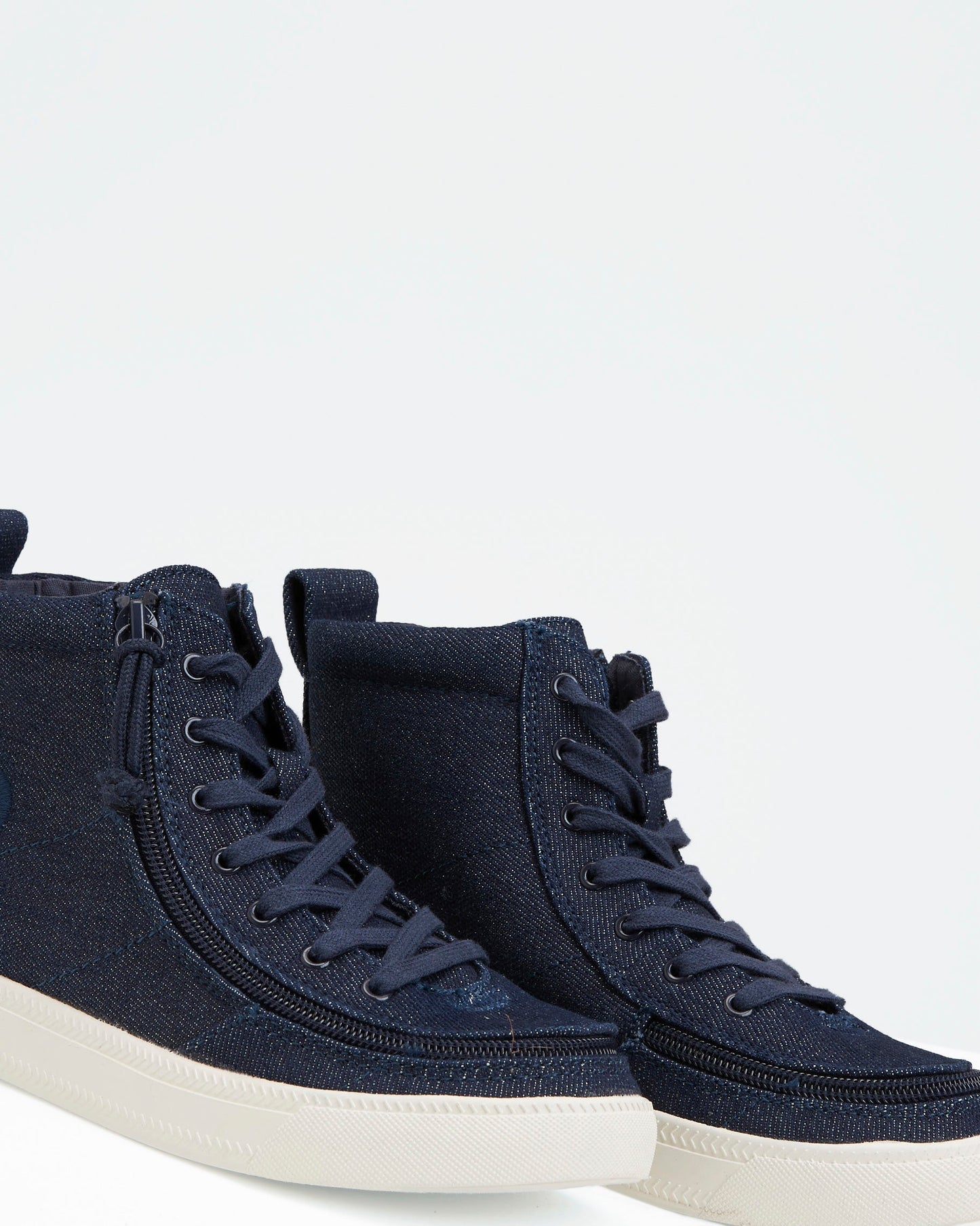 Classic High Top (Toddler) - Denim Glitter