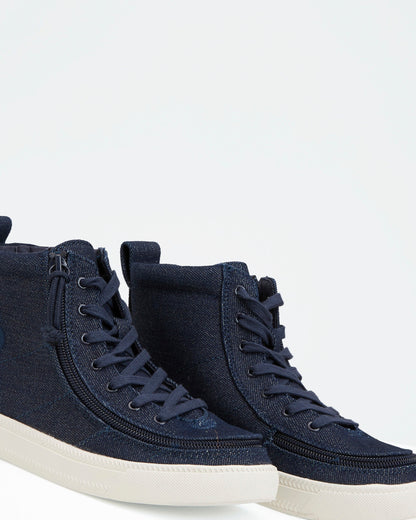 Classic High Top (Toddler) - Denim Glitter