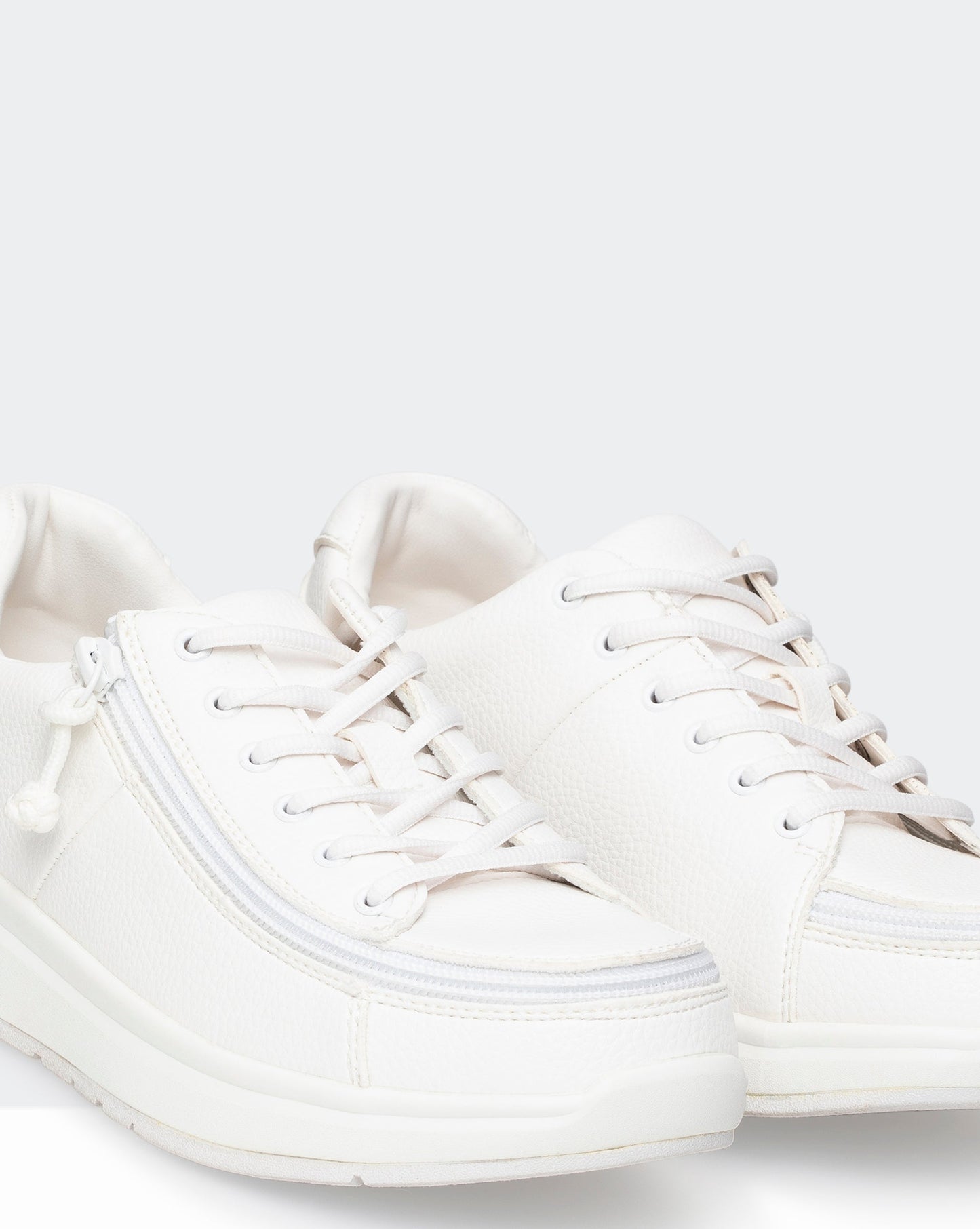 Comfort Sneaker (Women) - White Faux Leather