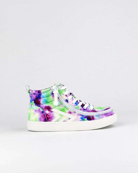 CS High Top (Kids) - Purple Watercolour